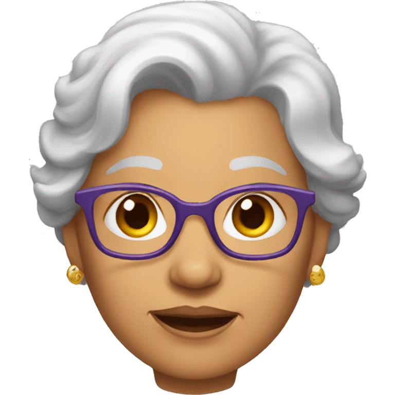 grand mother emoji