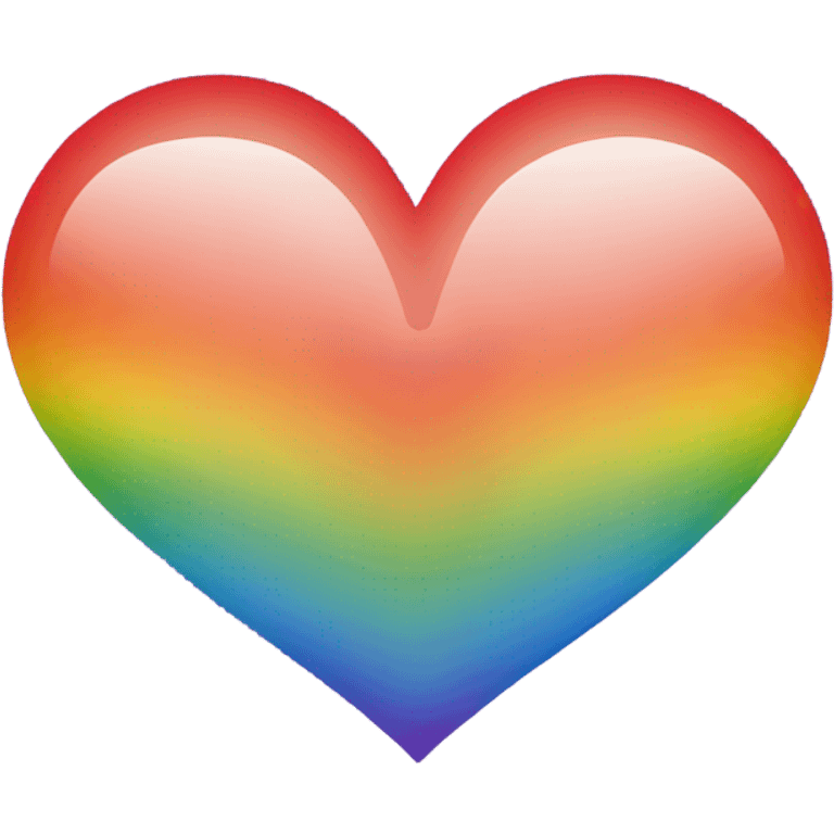 rainbow heart emoji