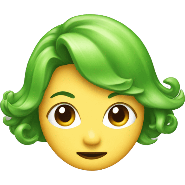 Midori sour emoji