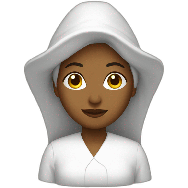 Deacon woman emoji