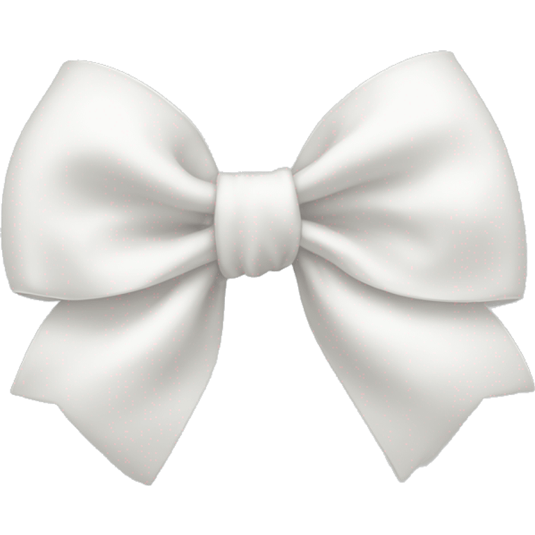 white bow  emoji