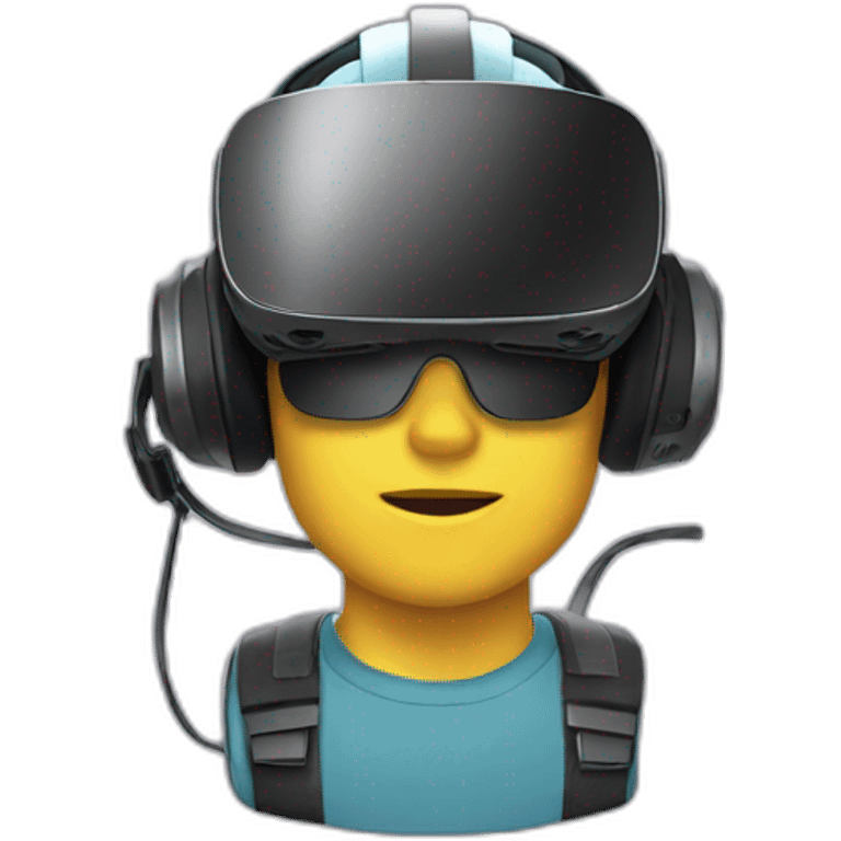 Casque vr emoji