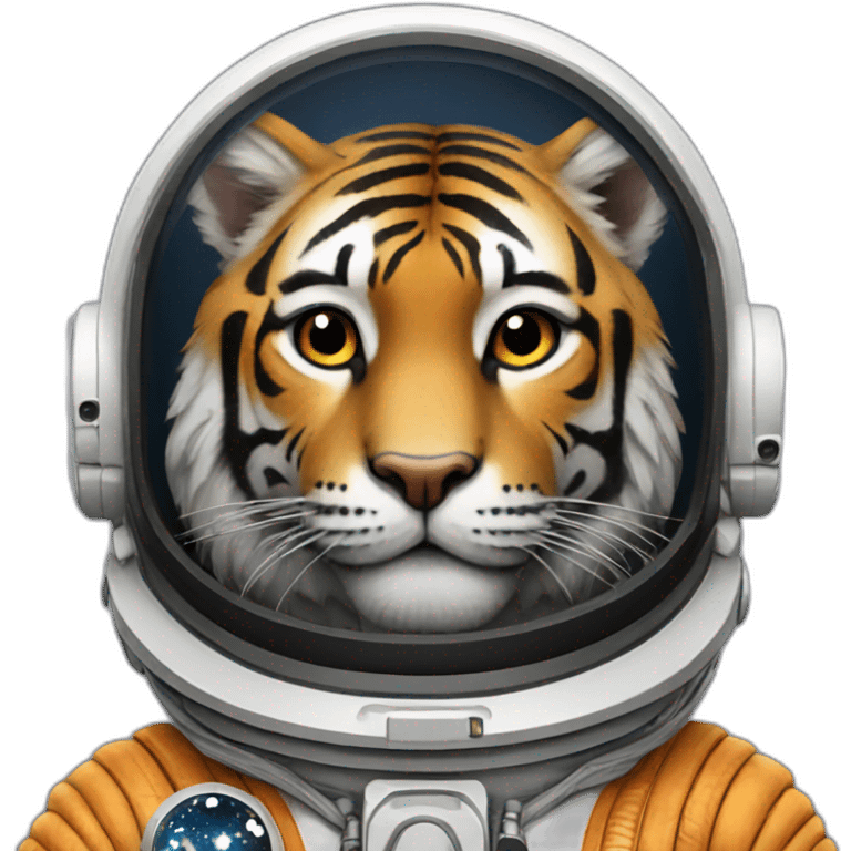 astronaut tiger emoji