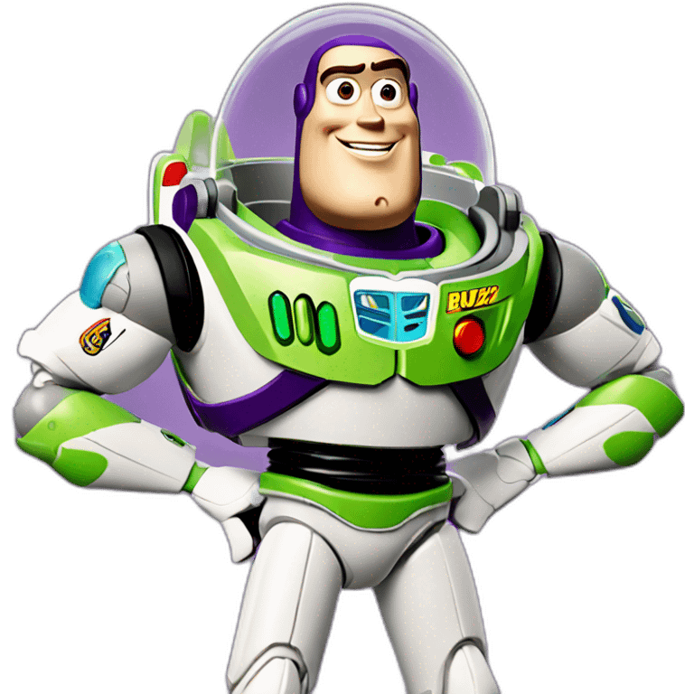 Buzz lightyear toy Story emoji