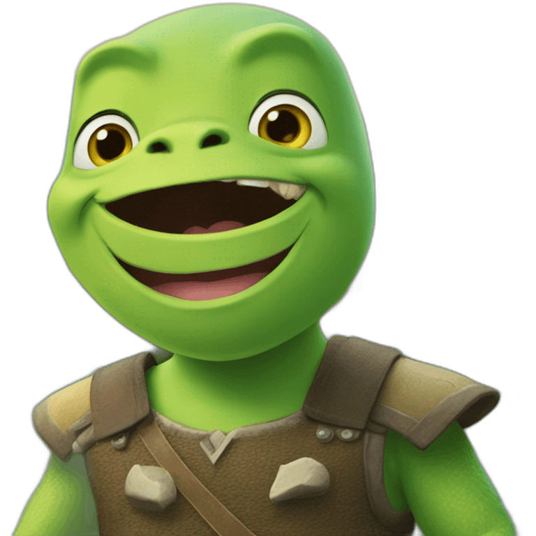 sherk ve vesmíru emoji