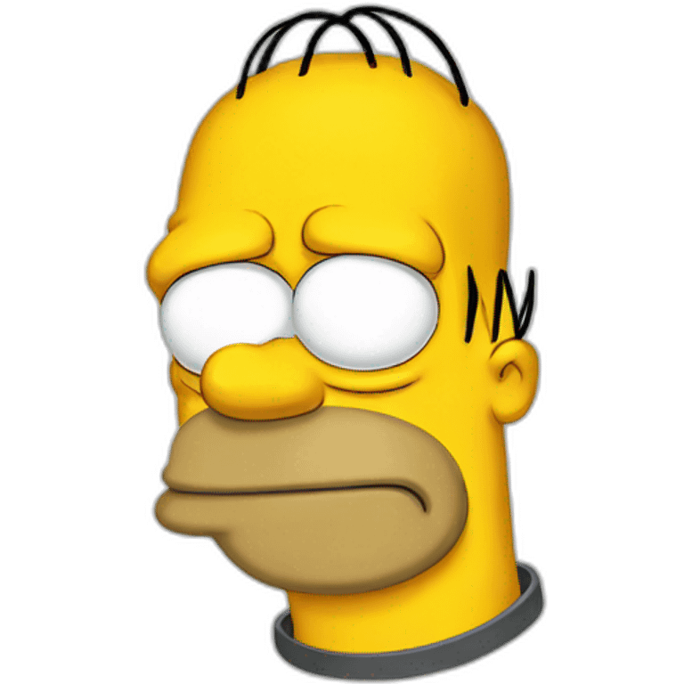 Homer simpson emoji