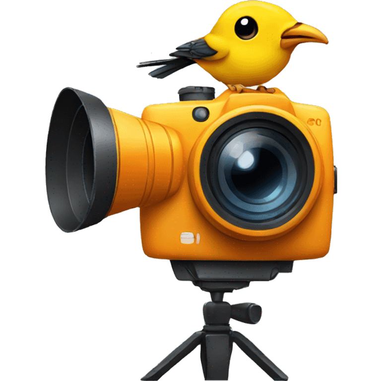 Bird camera  emoji