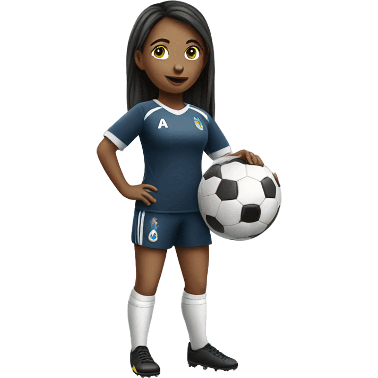 soccer girl emoji