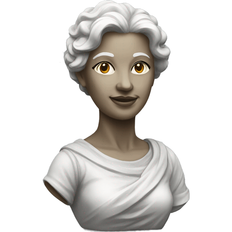 Lady statue emoji