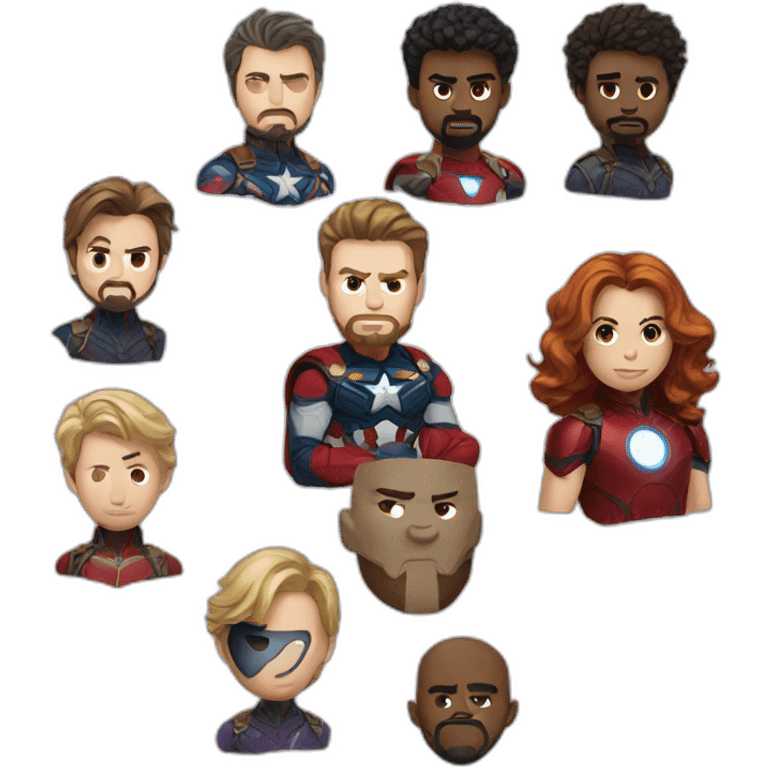 Avengers emoji emoji