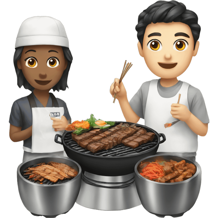 Korean bbq emoji