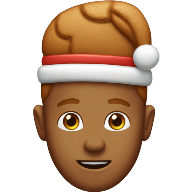 ginger bread christmas emoji