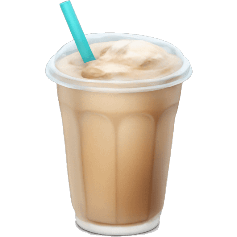 iced chai latte emoji