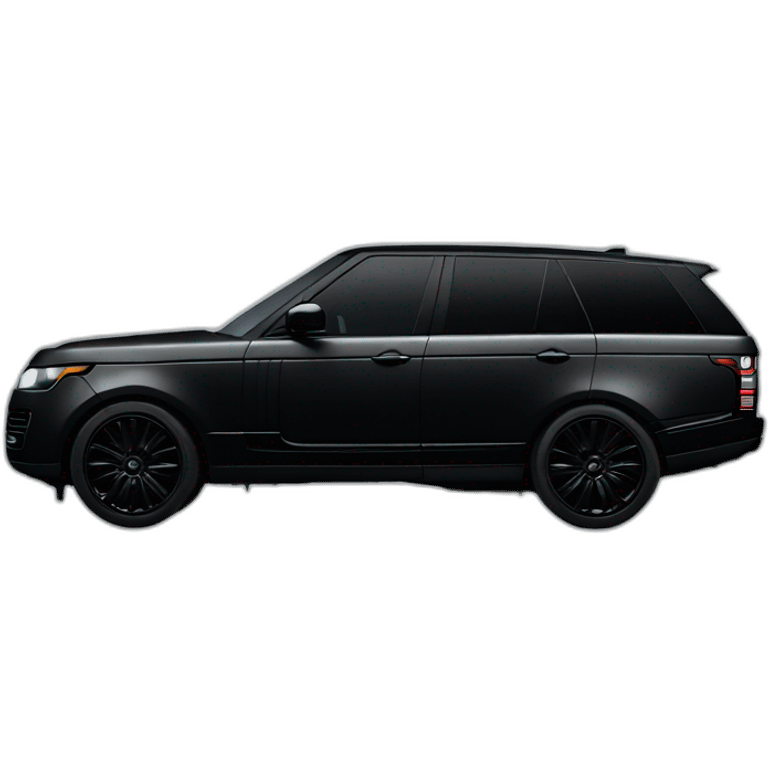 range rover noir emoji