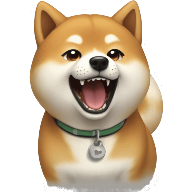 shiba dog shouting "Eri is HIM" emoji