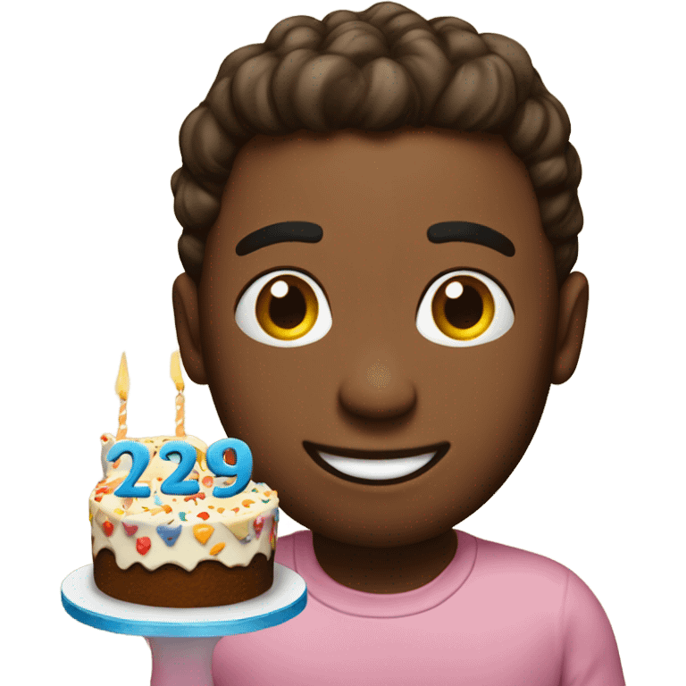 29th birthday cake  emoji