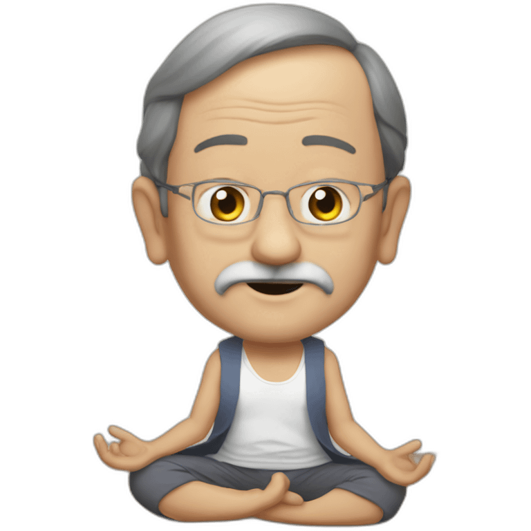 rajoy yoga emoji