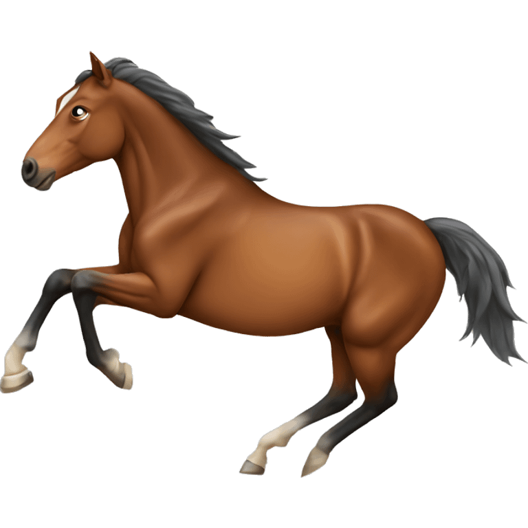 Horse running emoji