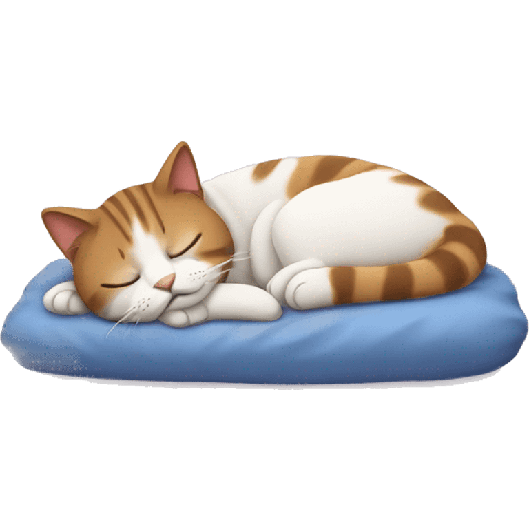 sleeping brittish cat emoji