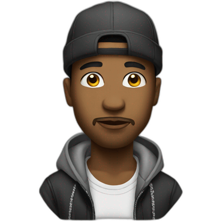 rap artiste emoji