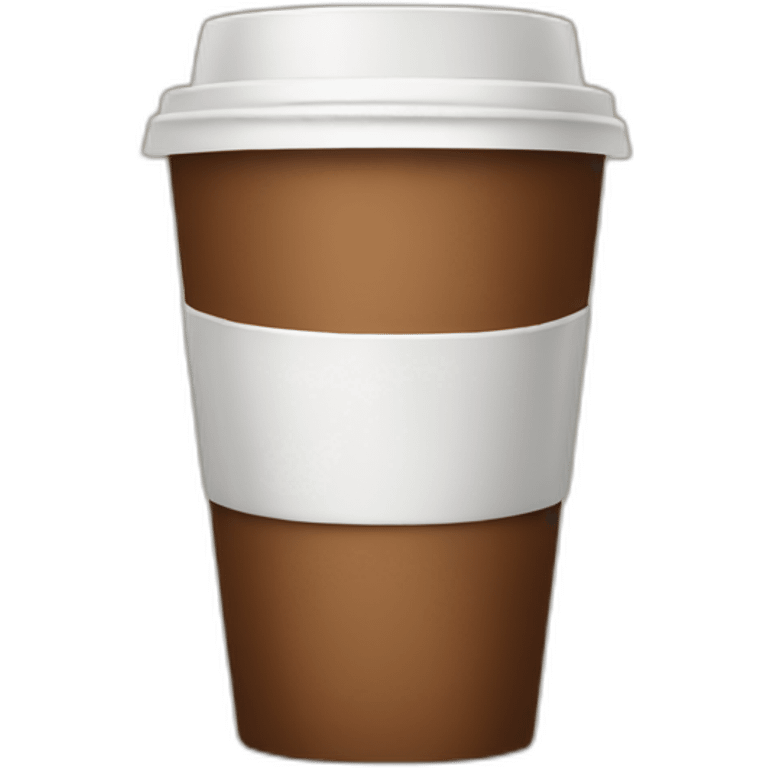 TAKEAWAY coffee emoji