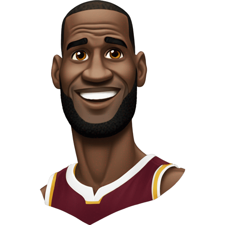 lebron james inlove emoji