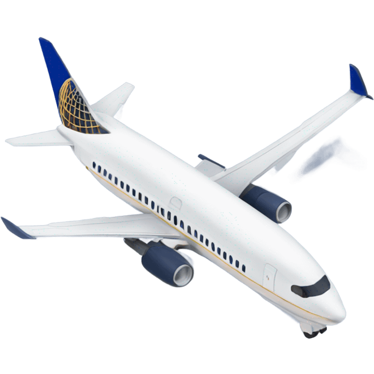 United airlines Boeing 737 emoji