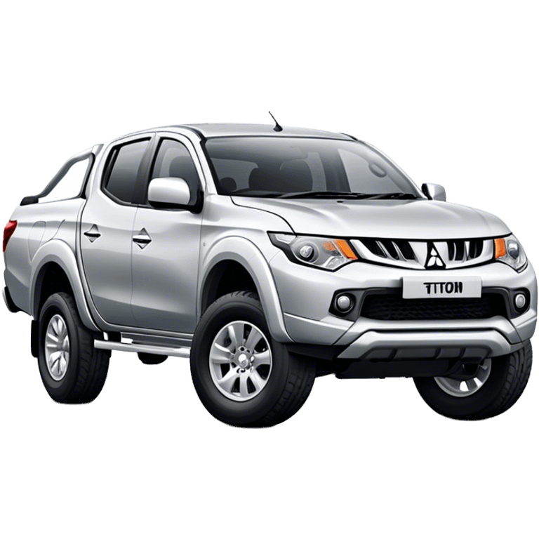 Mitsubishi Triton - Mitsubishi (Model Year: 2023) (Iconic colour: Silver) emoji