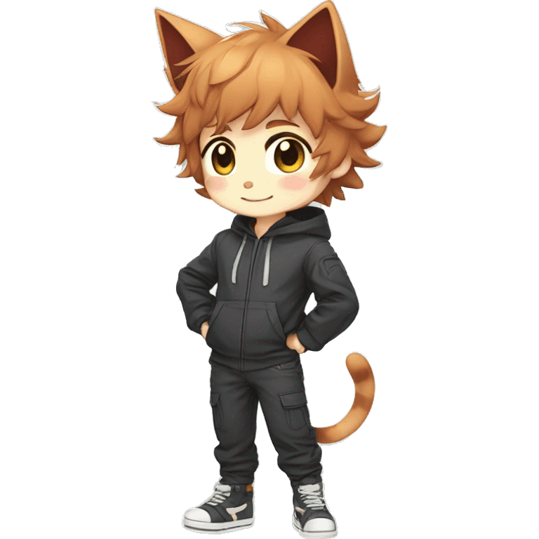 Catboy-Chibi-Sona-Fakémon full body emoji