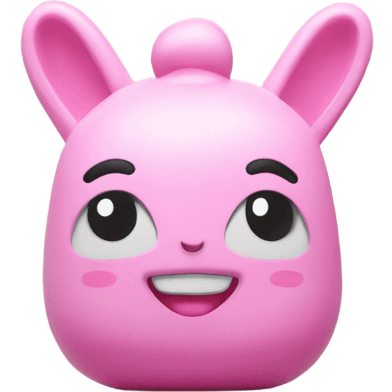 Labubu pop mart pink emoji