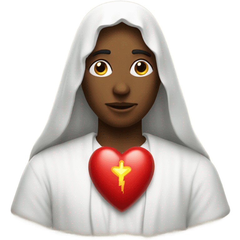 sacred heart emoji