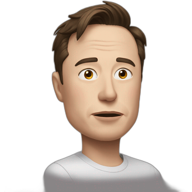 Elon musk sob emoji