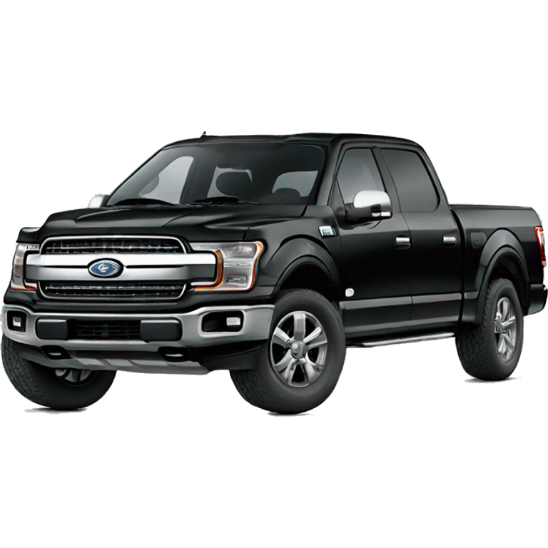 Ford f-150 lariat black emoji