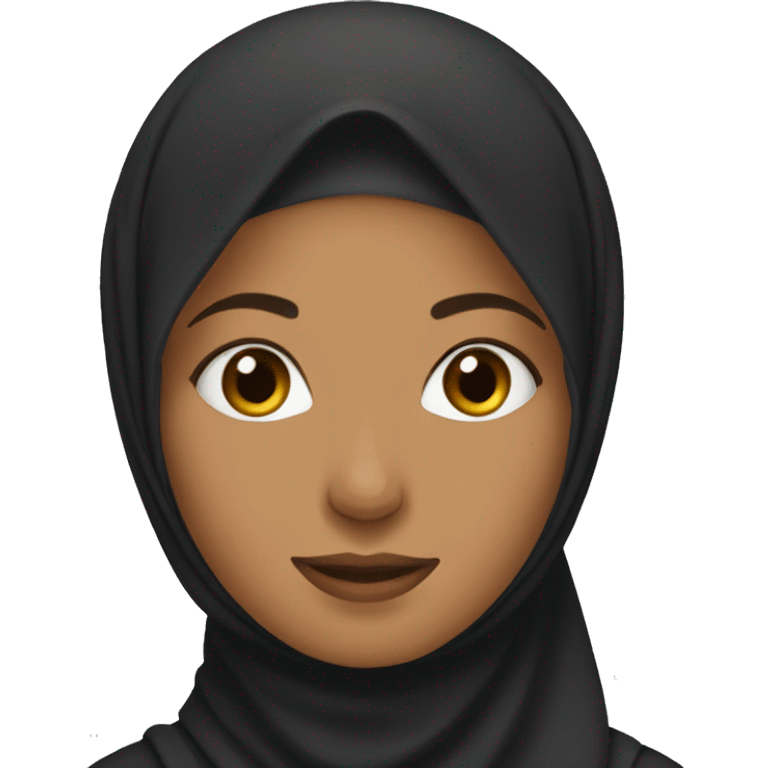 muslim woman with hijab emoji