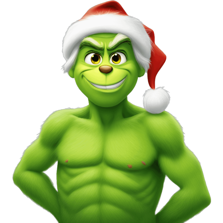 henry cavill as grinch emoji