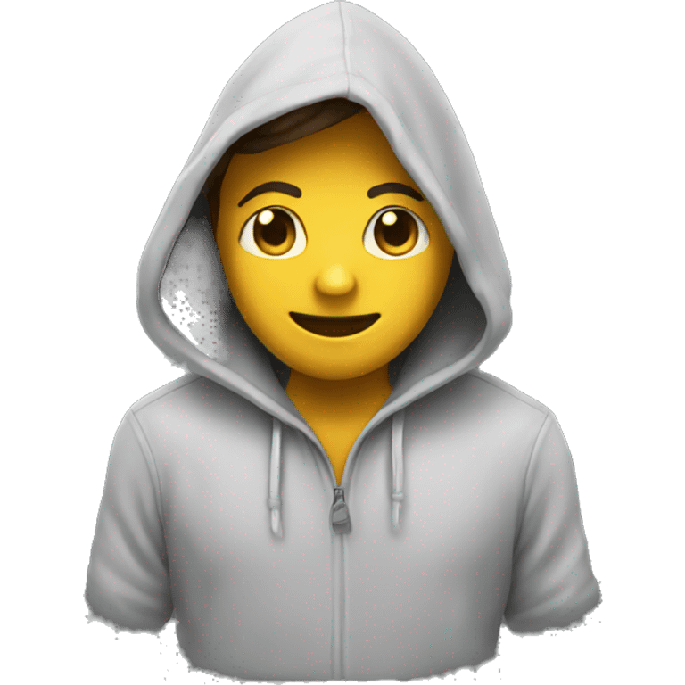 Hooded emoji