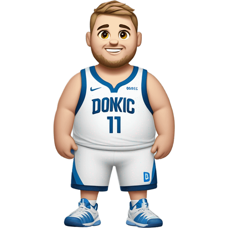 A really fat Luka doncic  emoji