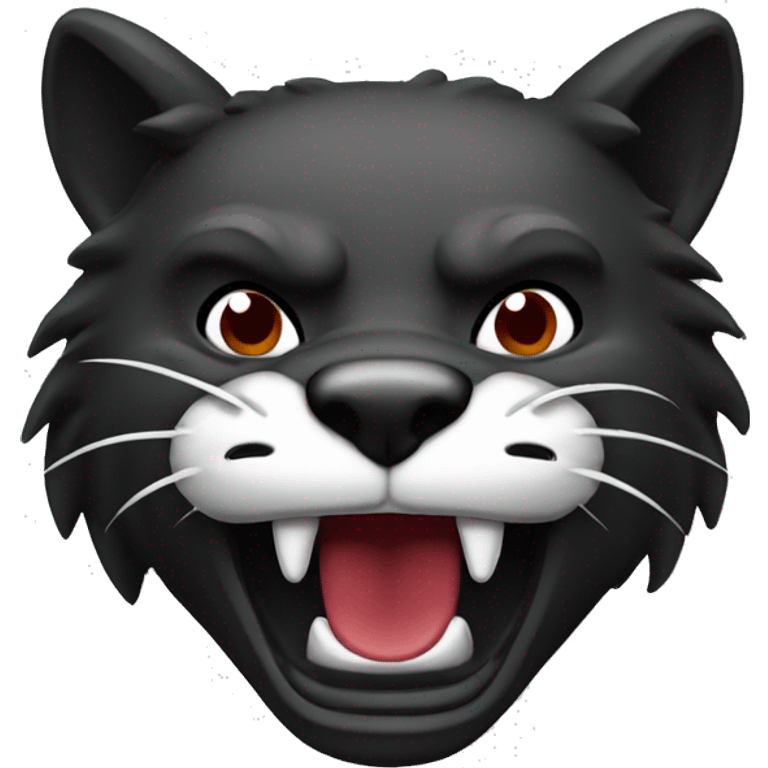 Cincinnati Bearcat mascot emoji