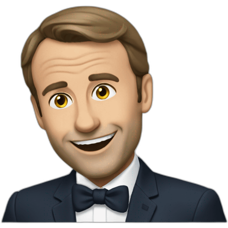 Macron dance emoji