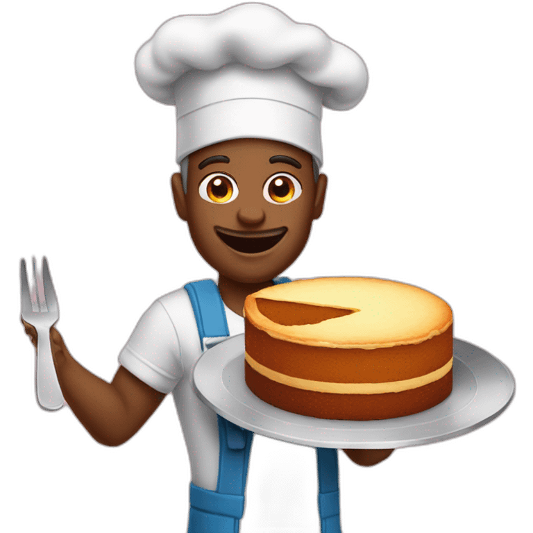 Pan + Cake emoji