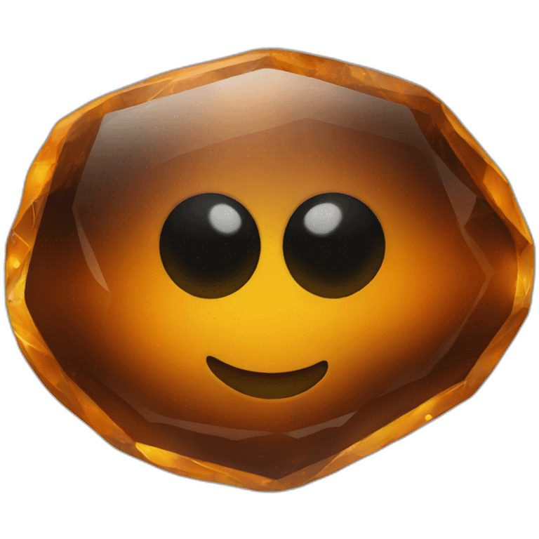 amber stone emoji