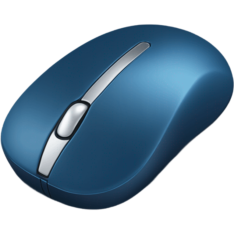 dark azure computer mouse click emoji