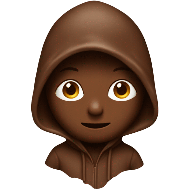 Chocolate hoodie emoji