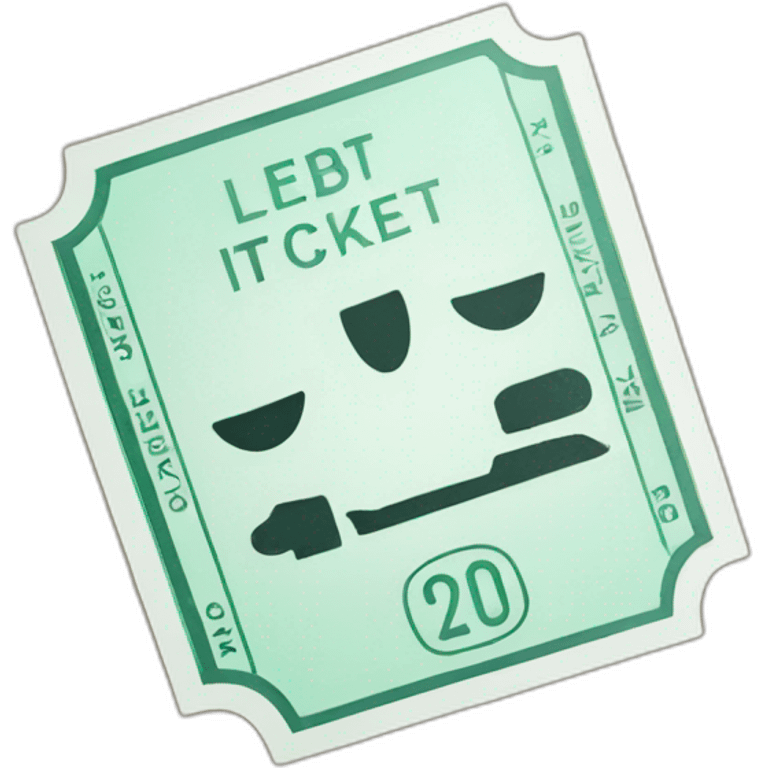 Ticket emoji