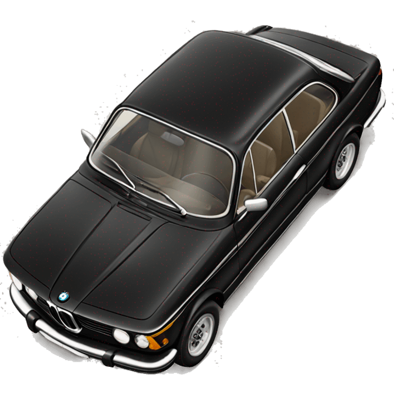 Vintage black bmw  emoji