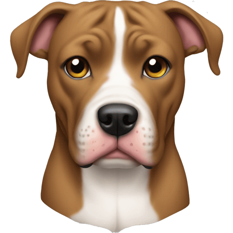 Pitbull mastiff mix emoji