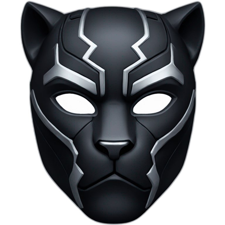 black panther mask emoji