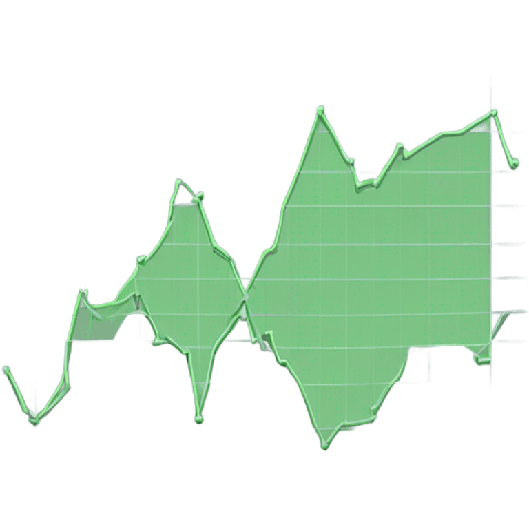 crypto stock chart going up emoji