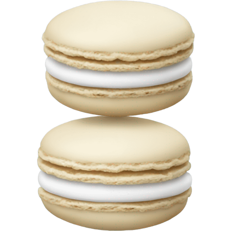 white macaroons  emoji