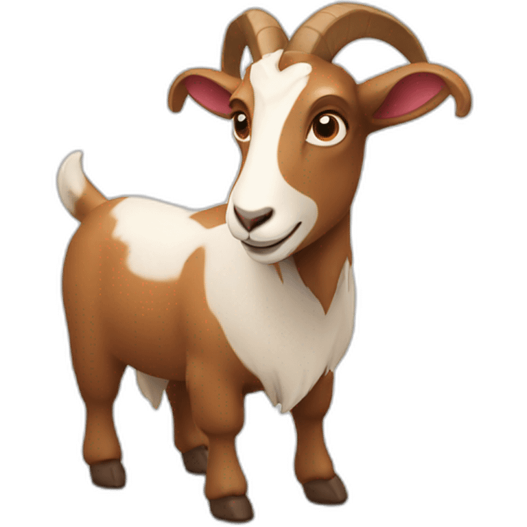 goat with sausage emoji